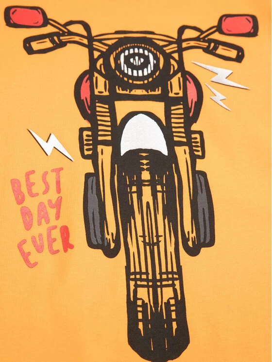 Φτηνός 😍 Coccodrillo Μπλουζάκια Μπλουζάκι ZC1143102MRS Πορτοκαλί Regular Fit 👏 - Image 4