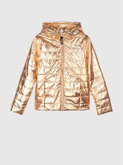 Προώθηση ❤️ Coccodrillo Πουπουλένια Μπουφάν Μπουφάν πουπουλένιο WC2152702ENO Χρυσό Regular Fit 🎉