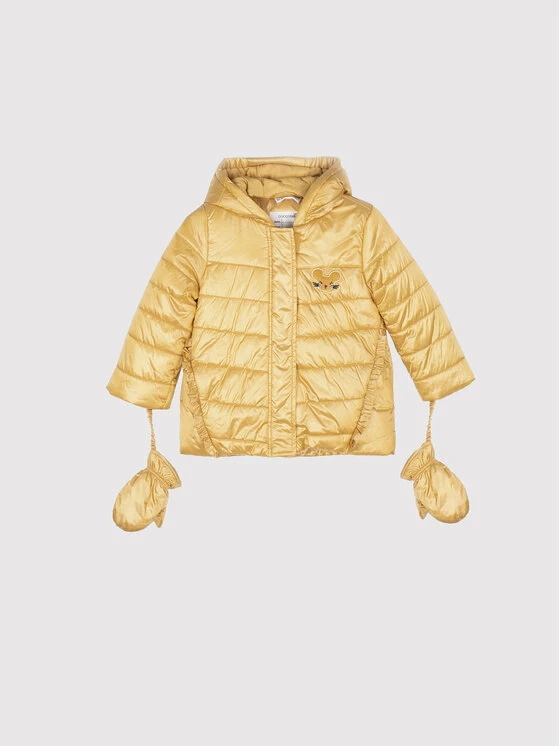 Εξοδος 👏 Coccodrillo Χειμωνιάτικα Μπουφάν Μπουφάν πουπουλένιο ZC1152101HLD Χρυσό Regular Fit ✔️