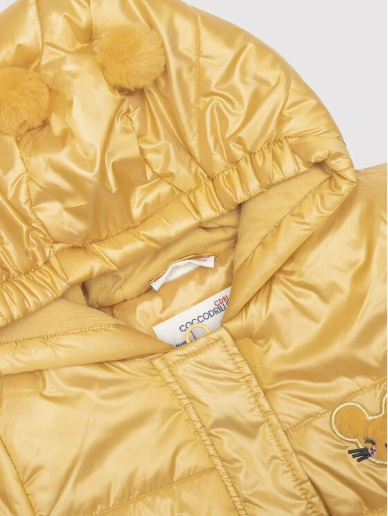 Εξοδος 👏 Coccodrillo Χειμωνιάτικα Μπουφάν Μπουφάν πουπουλένιο ZC1152101HLD Χρυσό Regular Fit ✔️ - Image 3