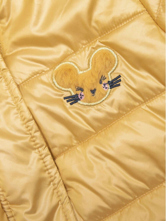 Εξοδος 👏 Coccodrillo Χειμωνιάτικα Μπουφάν Μπουφάν πουπουλένιο ZC1152101HLD Χρυσό Regular Fit ✔️ - Image 4