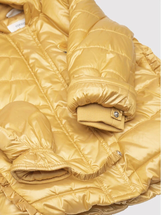 Εξοδος 👏 Coccodrillo Χειμωνιάτικα Μπουφάν Μπουφάν πουπουλένιο ZC1152101HLD Χρυσό Regular Fit ✔️ - Image 5
