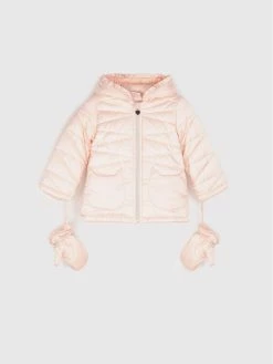 Εξοδος 🔔 Coccodrillo Χειμωνιάτικα Μπουφάν Μπουφάν πουπουλένιο ZC1152101LOV Ροζ Regular Fit 👍