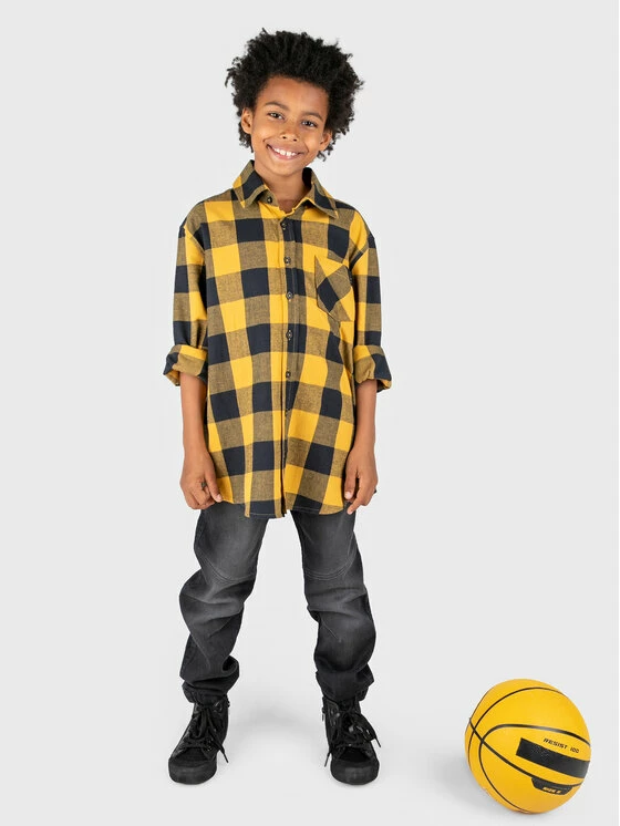 Flash Sale 🔥 Coccodrillo Πουκάμισα Πουκάμισο ZC2136101BAB Κίτρινο Regular Fit 🥰 - Image 2