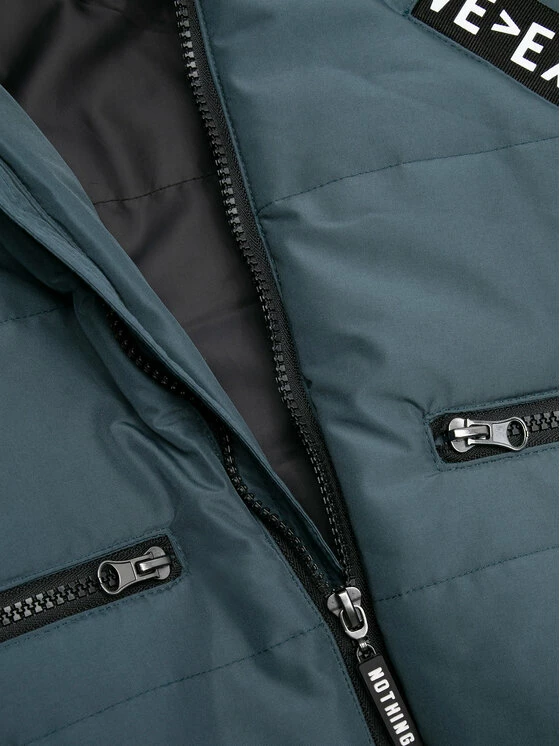 Αγορά 🔔 Coccodrillo Χειμωνιάτικα Μπουφάν Μπουφάν χειμωνιάτικο ZC2152110OBK Μπλε Regular Fit 😀 - Image 5