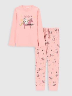 Τοπ 10 ✨ Coccodrillo Πιτζάμες Πιτζάμα ZC2448109PJS Ροζ Regular Fit 😉