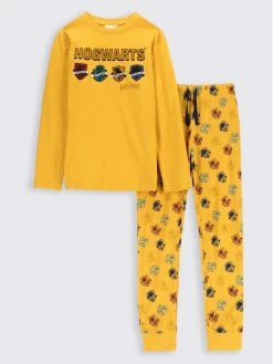 Προώθηση 🎉 Coccodrillo Πιτζάμες Πιτζάμα HARRY POTTER ZC2448104LIB Κίτρινο Regular Fit 🧨