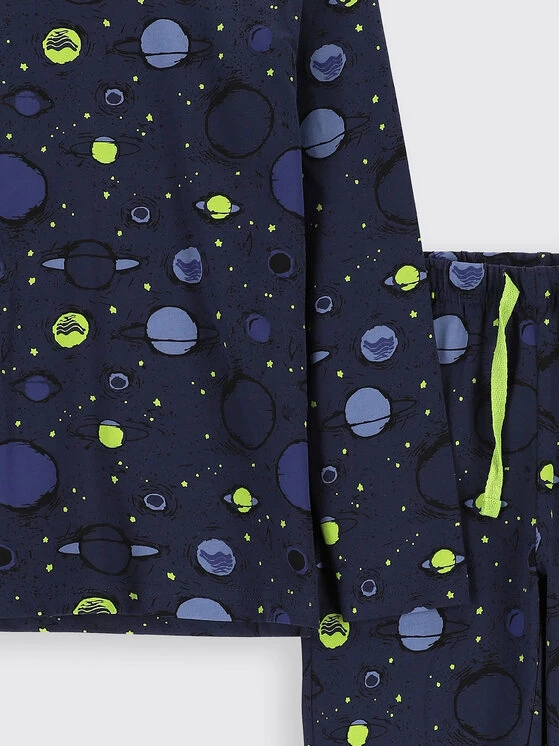 Τοπ 10 ⌛ Coccodrillo Πιτζάμες Πιτζάμα ZC2448113PJS Σκούρο μπλε Regular Fit 🎁 - Image 2