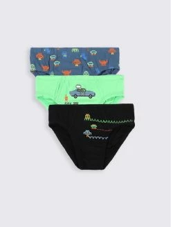 Εξοδος 😍 Coccodrillo Σλιπ Σετ σλιπ 3 τμχ. ZC2409302PAN Έγχρωμο 🎁