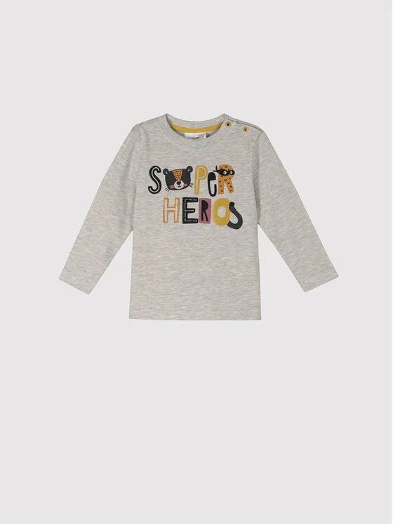 Αγορά 😍 Coccodrillo Μπλουζάκια Μπλουζάκι WC2143101SUP Γκρι Regular Fit 🥰