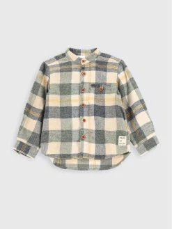 Προϋπολογισμός 💯 Coccodrillo Βρεφικά Ρούχα Πουκάμισο ZC2136101CON Μπεζ Regular Fit ✔️