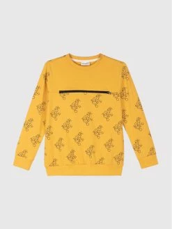 ΧΟΝΔΡΙΚΟ ΕΜΠΟΡΙΟ 👍 Coccodrillo Μπλούζες Χωρίς Φερμουάρ Μπλούζα WC2143103HER Κίτρινο Regular Fit 🛒