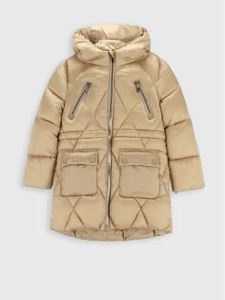 Best Pirce ⭐ Coccodrillo Πουπουλένια Μπουφάν Μπουφάν πουπουλένιο ZC2151102OGK Μπεζ Regular Fit 🧨