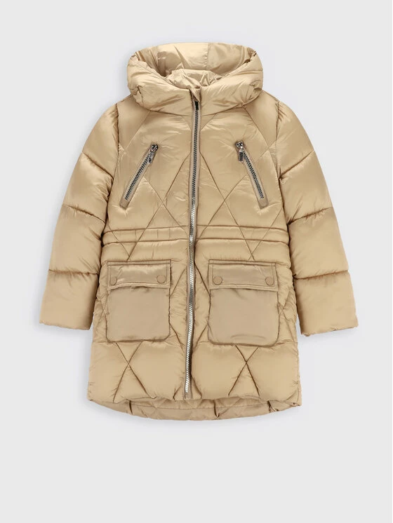 Best Pirce ⭐ Coccodrillo Πουπουλένια Μπουφάν Μπουφάν πουπουλένιο ZC2151102OGK Μπεζ Regular Fit 🧨