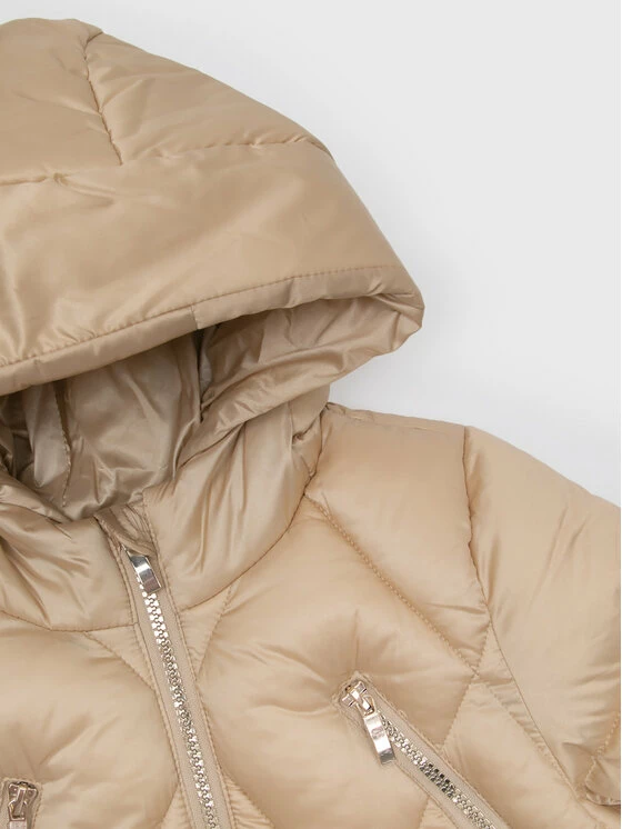 Best Pirce ⭐ Coccodrillo Πουπουλένια Μπουφάν Μπουφάν πουπουλένιο ZC2151102OGK Μπεζ Regular Fit 🧨 - Image 3