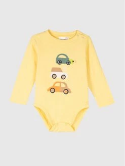 Αγορά ⌛ Coccodrillo Κορμάκια Κορμάκι παιδικό WC2112101BRO Κίτρινο Regular Fit 🎁