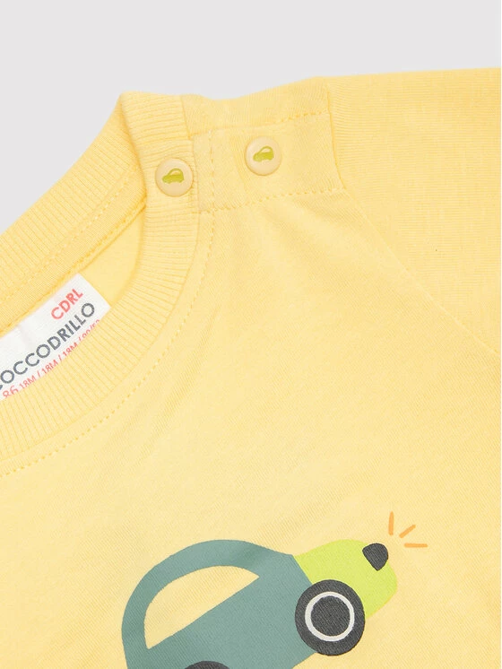 Αγορά ⌛ Coccodrillo Κορμάκια Κορμάκι παιδικό WC2112101BRO Κίτρινο Regular Fit 🎁 - Image 3
