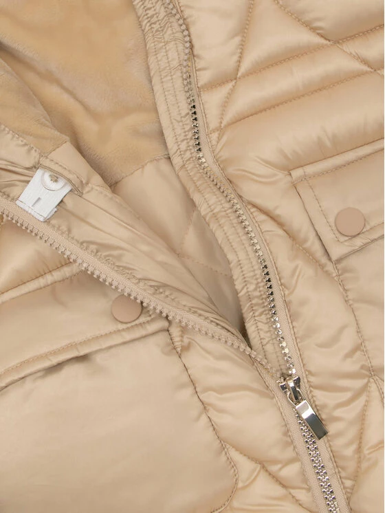 Best Pirce ⭐ Coccodrillo Πουπουλένια Μπουφάν Μπουφάν πουπουλένιο ZC2151102OGK Μπεζ Regular Fit 🧨 - Image 4