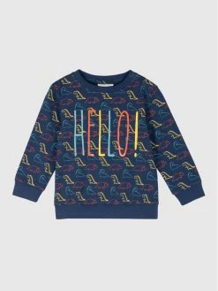 Flash Sale 🛒 Coccodrillo Μπλούζες Χωρίς Φερμουάρ Μπλούζα WC2143101BAZ Σκούρο μπλε Regular Fit 👍