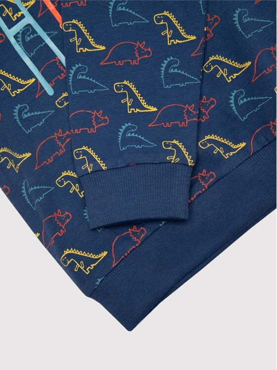 Flash Sale 🛒 Coccodrillo Μπλούζες Χωρίς Φερμουάρ Μπλούζα WC2143101BAZ Σκούρο μπλε Regular Fit 👍 - Image 5