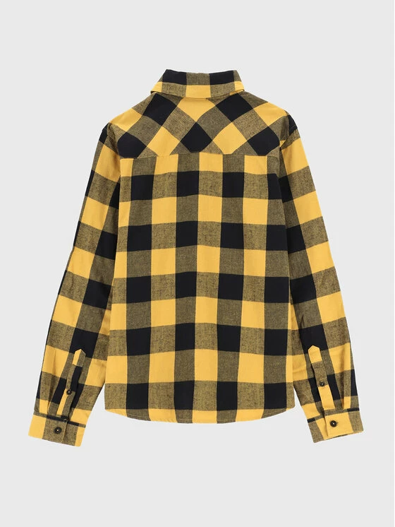 Flash Sale 🔥 Coccodrillo Πουκάμισα Πουκάμισο ZC2136101BAB Κίτρινο Regular Fit 🥰 - Image 4