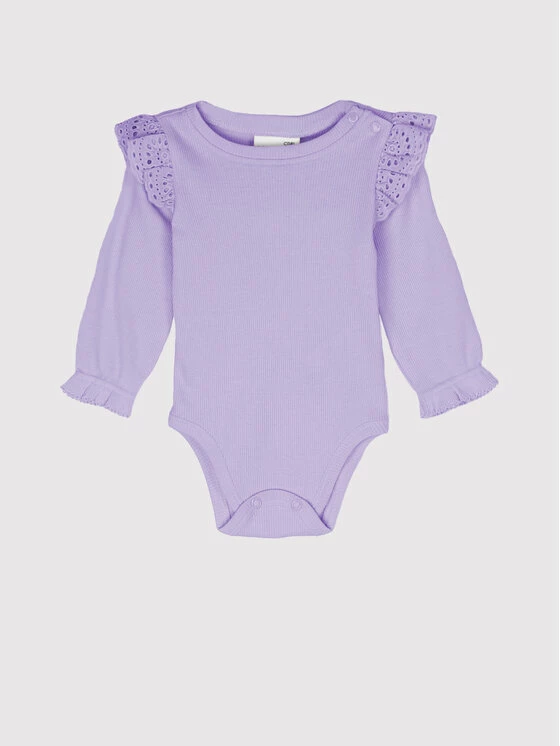 Συμφωνίες 🔔 Coccodrillo Κορμάκια Κορμάκι παιδικό WC2112102ROS Μωβ Regular Fit ⭐