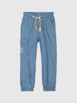 ΧΟΝΔΡΙΚΟ ΕΜΠΟΡΙΟ 👍 Coccodrillo Υφασμάτινα Παντελόνια Παντελόνι υφασμάτινο WC2123101ENO Μπλε Regular Fit 🤩