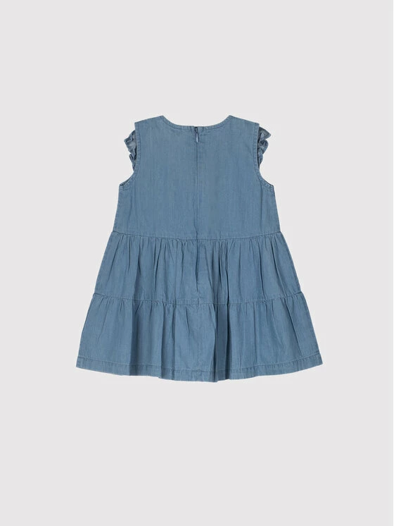 Τοπ 10 ✔️ Coccodrillo Καθημερινά Φορέματα Φόρεμα καθημερινό WC2128301IAM Μπλε Regular Fit ⭐ - Image 2