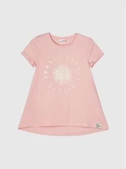 Εξοδος 😍 Coccodrillo T-shirts T-Shirt WC2144601CHO Ροζ Regular Fit ✔️