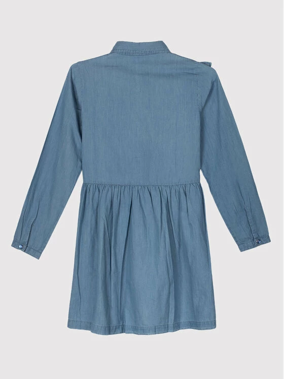 Συμφωνίες ⭐ Coccodrillo Καθημερινά Φορέματα Φόρεμα καθημερινό WC2128101CHO Μπλε Regular Fit 🎁 - Image 2