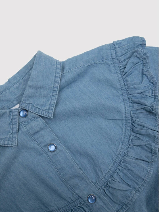 Συμφωνίες ⭐ Coccodrillo Καθημερινά Φορέματα Φόρεμα καθημερινό WC2128101CHO Μπλε Regular Fit 🎁 - Image 3