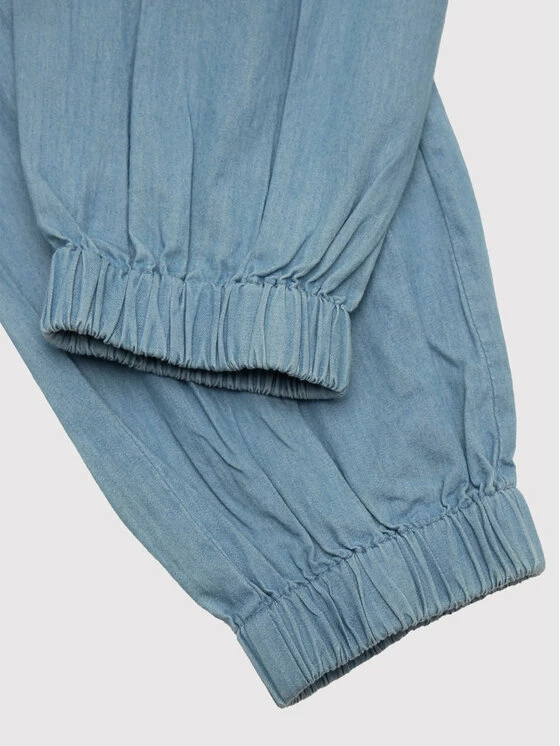 Ολοκαίνουργιο 🔔 Coccodrillo Υφασμάτινα Παντελόνια Jogger WC2123101CHO Μπλε Regular Fit ✨ - Image 5