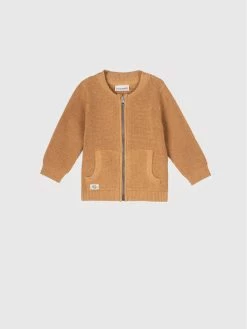 Προϋπολογισμός ❤️ Coccodrillo Ζακέτες Ζακέτα WC2172201SUP Καφέ Regular Fit 😀