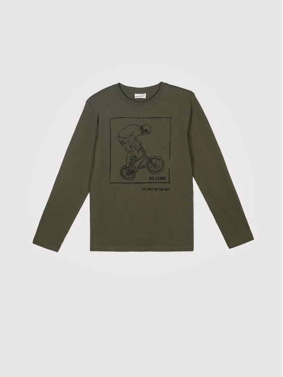 Αγορά ⭐ Coccodrillo Μπλουζάκια Μπλουζάκι WC2143104EVB Πράσινο Regular Fit 😍