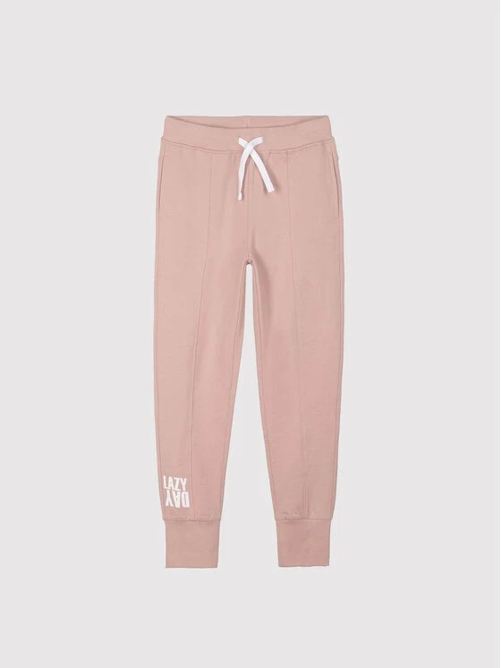 Κουπόνι 💯 Coccodrillo Παντελόνια Φόρμας Παντελόνι φόρμας WC2120102EVG Ροζ Regular Fit 🤩