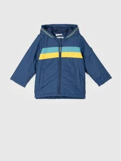 Τοπ 10 ⌛ Coccodrillo Βρεφικά Ρούχα Μπουφάν μεταβατικό WC2152701BAZ Σκούρο μπλε Regular Fit 😀