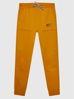 Καλύτερη πώληση 🥰 Coccodrillo Παντελόνια Φόρμας Παντελόνι φόρμας ZC1120111EVB Πορτοκαλί Regular Fit ❤️