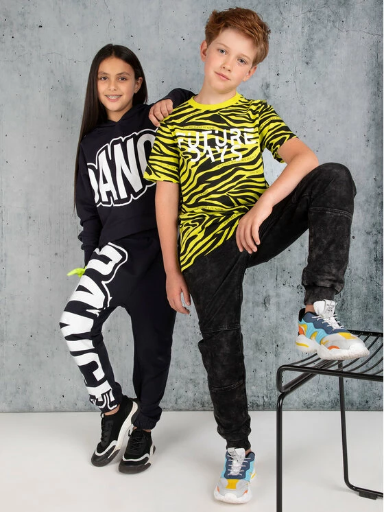 Best Pirce ✔️ Coccodrillo Παντελόνια Φόρμας Παντελόνι φόρμας ZC1120102DAN Σκούρο μπλε Regular Fit 👏 - Image 3