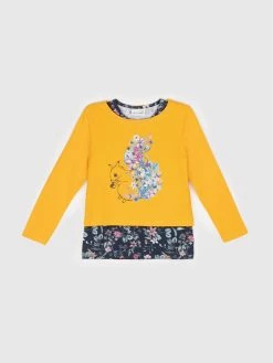 ΧΟΝΔΡΙΚΟ ΕΜΠΟΡΙΟ ✔️ Coccodrillo Μπλουζάκια Σετ 2 μπλουζάκια ZC1143101STU Κίτρινο Regular Fit 👏