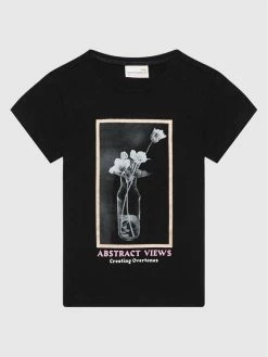 Κουπόνι 🔥 Coccodrillo T-shirts T-Shirt ZC1143216EVG Μαύρο Regular Fit 😍