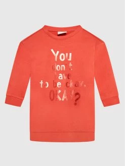 Συμφωνίες 🔔 Coccodrillo Καλοκαιρινά Φορέματα Φόρεμα καθημερινό ZC1129103EVG Πορτοκαλί Regular Fit 🎉