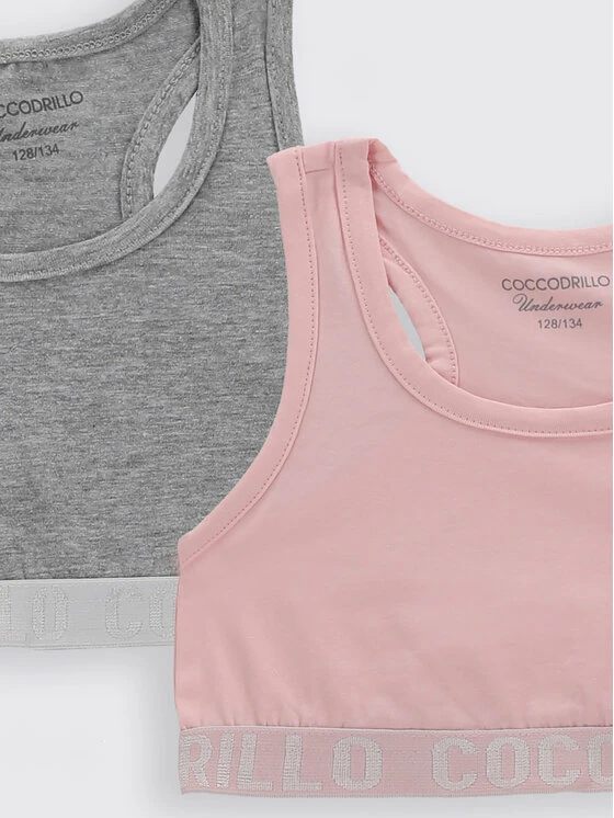 Η καλύτερη συμφωνία 🎁 Coccodrillo Σουτιέν Σετ 2 σουτιέν τοπ ZC2407504BA Έγχρωμο 🌟 - Image 2