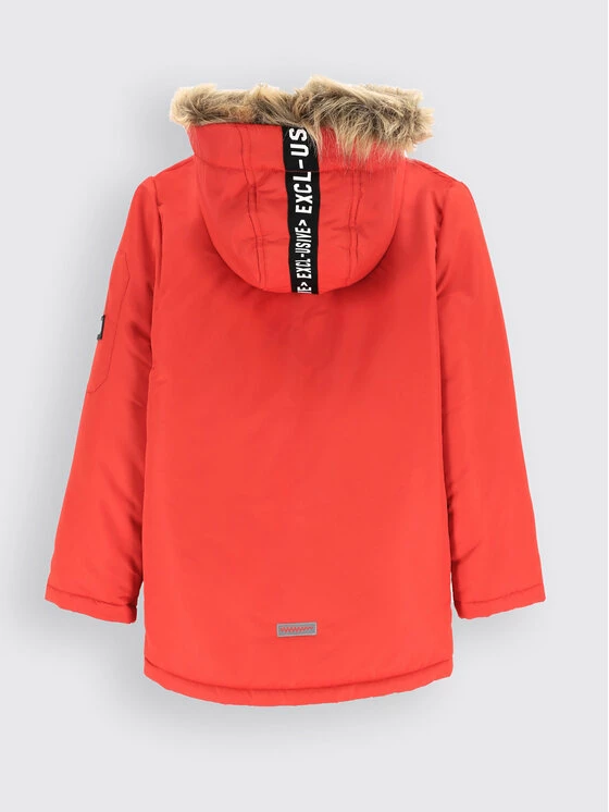 Ολοκαίνουργιο 😉 Coccodrillo Χειμωνιάτικα Μπουφάν Μπουφάν χειμωνιάτικο ZC2152108OBJ Κόκκινο Regular Fit ⌛ - Image 2