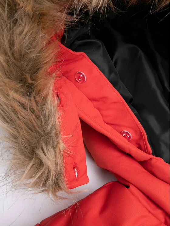 Ολοκαίνουργιο 😉 Coccodrillo Χειμωνιάτικα Μπουφάν Μπουφάν χειμωνιάτικο ZC2152108OBJ Κόκκινο Regular Fit ⌛ - Image 4