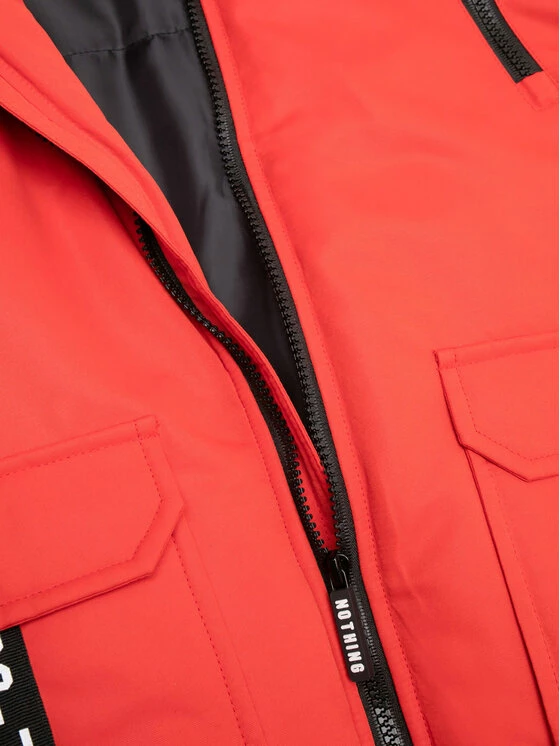 Ολοκαίνουργιο 😉 Coccodrillo Χειμωνιάτικα Μπουφάν Μπουφάν χειμωνιάτικο ZC2152108OBJ Κόκκινο Regular Fit ⌛ - Image 5