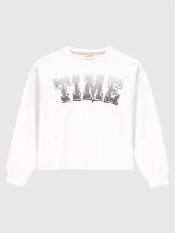 Συμφωνίες 🛒 Coccodrillo Μπλούζες Χωρίς Φερμουάρ Μπλούζα ZC2132104EVG Λευκό Regular Fit 🌟