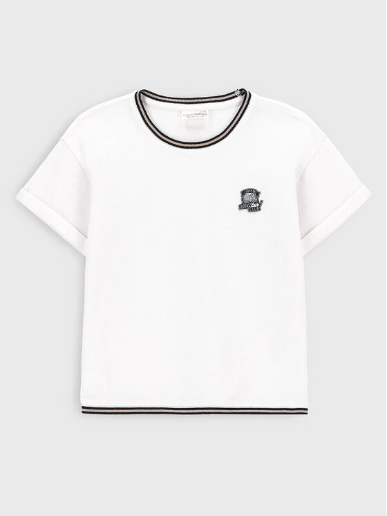 Φτηνός ✨ Coccodrillo T-shirts T-Shirt ZC2143201BSG Λευκό Regular Fit 🔥