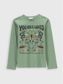 Εκπτωση ❤️ Coccodrillo Μπλουζάκια Μπλουζάκι ZC2143101MAJ Πράσινο Regular Fit 🤩