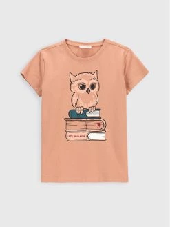 Νέος 🌟 Coccodrillo T-shirts T-Shirt ZC2143201AWK Ροζ Regular Fit 🔥