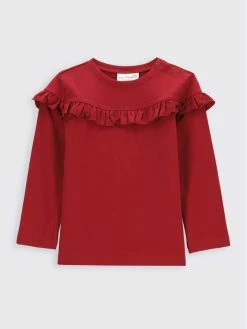 Εκπτωση 🧨 Coccodrillo Μπλουζάκια Μπλουζάκι ZC2143102AWK Μπορντό Regular Fit 🥰